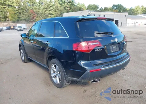 2011 Acura Mdx Technology Package from USA, damaged, VIN 2HNYD2H68BH536988